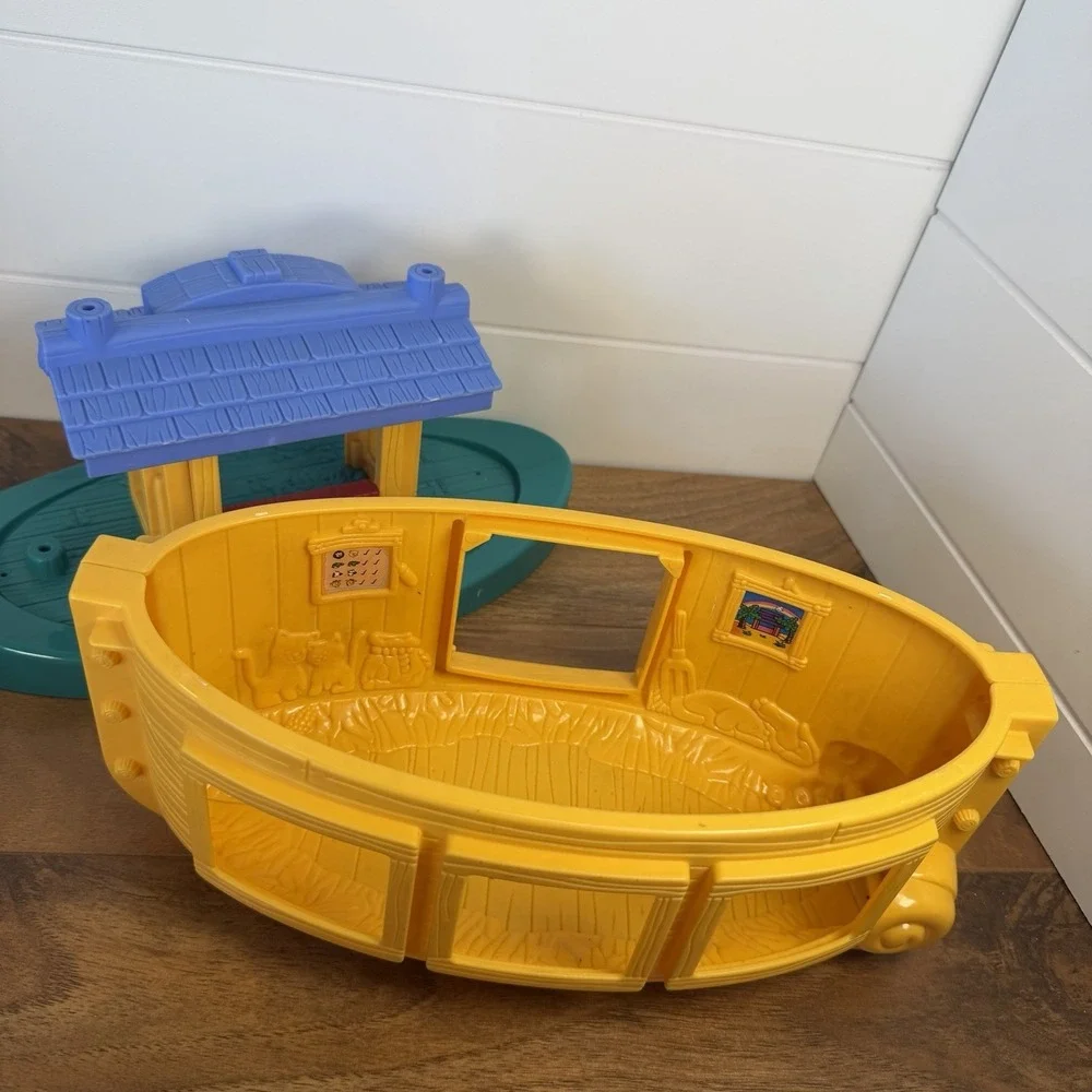 Fisher-Price Little People Noah's Ark Playset 2000s Replacement Only- No Figures